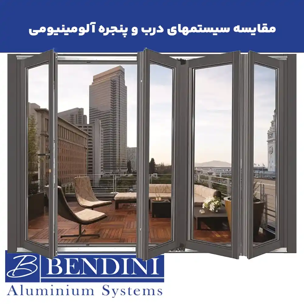 مقایسه انواع درب و پنجره آلومینیومی